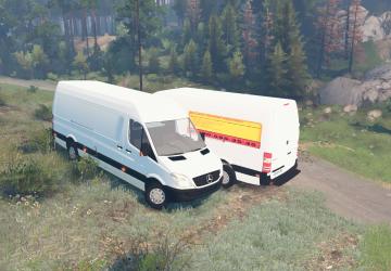 Mercedes-Benz Sprinter Длинныйверсия 1.0 для SpinTires (v03.03.16)