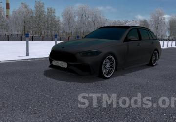 Mercedes-Benz Station Wagon C300 4MATIC W206v10.11.2022 для City Car Driving (v1.5.9.2)