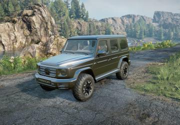 Mercedes Gверсия 1.1.2 для SnowRunner (v37.1)