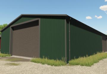 Metal Hall With Siloверсия 1.0.0.0 для Farming Simulator 2022