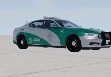 Mexico City Police Skinверсия 1.0.1 для BeamNG.drive (v0.31.x)