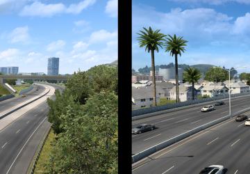 Minor Urban Overhaulверсия 23.0 для American Truck Simulator (v1.58.x)