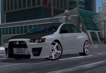 Mitsubishi Lancer X Evo Tuningверсия 26.01.2022 для City Car Driving (v1.5.9.2)