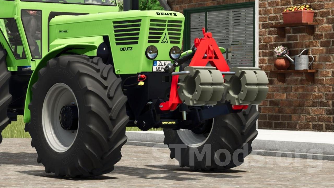 Front weight packверсия 1.0.0.1 для Farming Simulator 2025