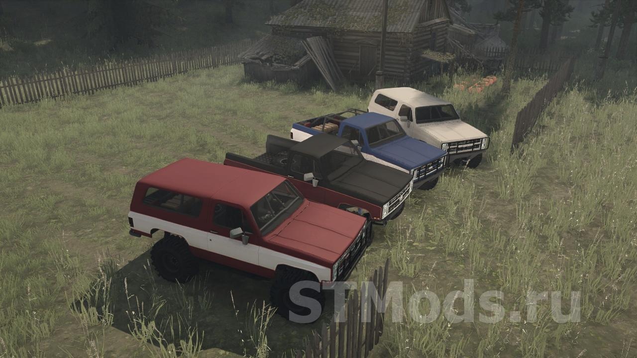Chevy K5 Blazer 1985версия 07.12.17 для Spintires: MudRunner (v07.11.17)