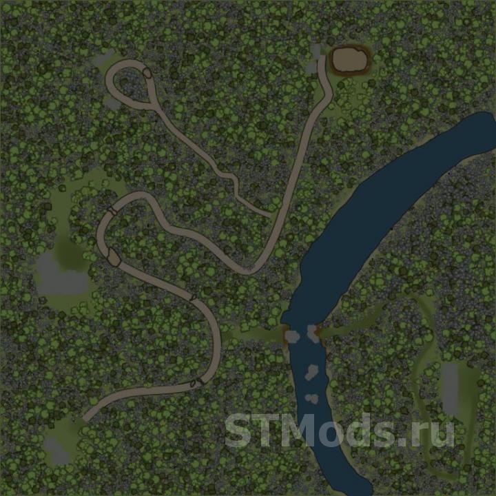 Карта «Адский лес»версия 06.12.17 для Spintires: MudRunner (v07.11.17)