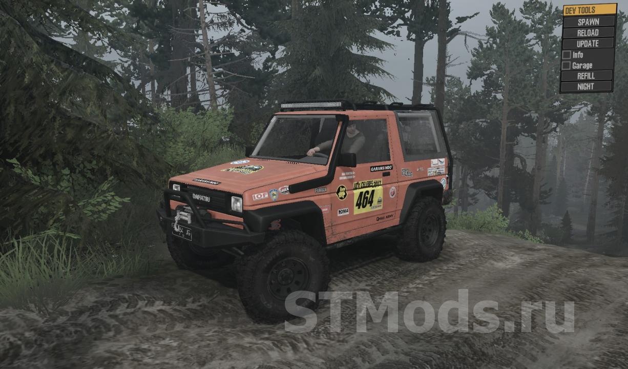 Daihatsu Ferozaверсия 1.04 для Spintires: MudRunner (v07.11.17)