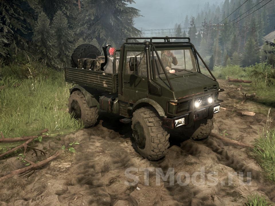 Unimog U1650версия 07.12.17 для Spintires: MudRunner (v07.11.17)