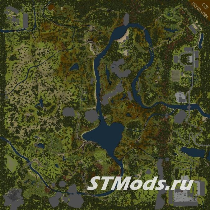 Карта «7 Days»версия 1.0 для SpinTires (v25.12.15c)