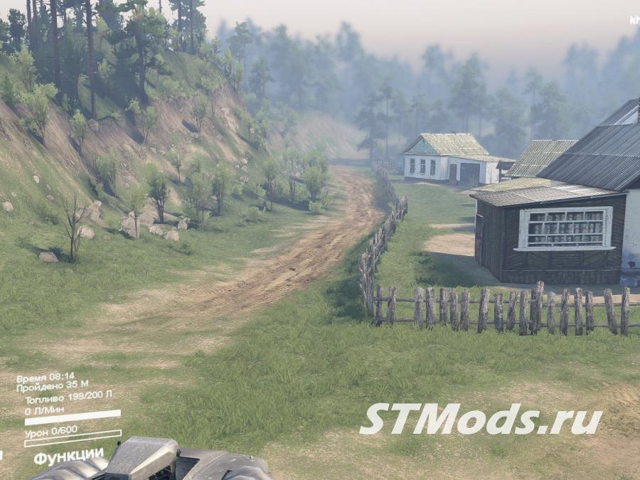 Карта Stuff 5версия 1.0 для SpinTires (v25.12.15)
