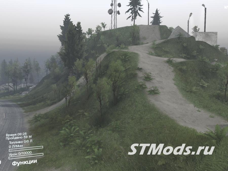 Карта «Zero Point»версия 0.1 для SpinTires (v25.12.15)