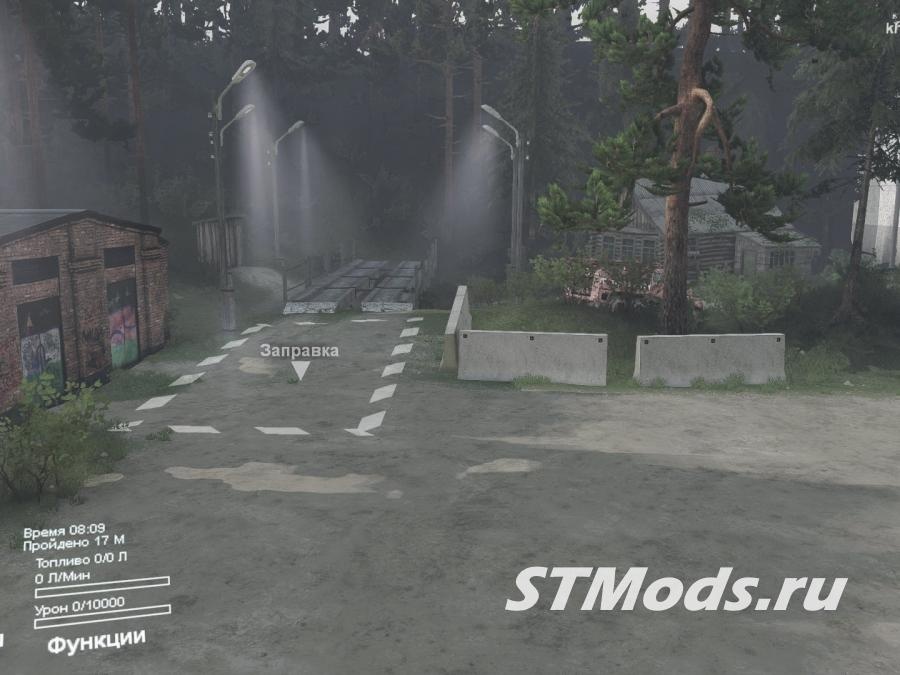 Карта Abandone Minesверсия 1.0 для SpinTires (v25.12.15)