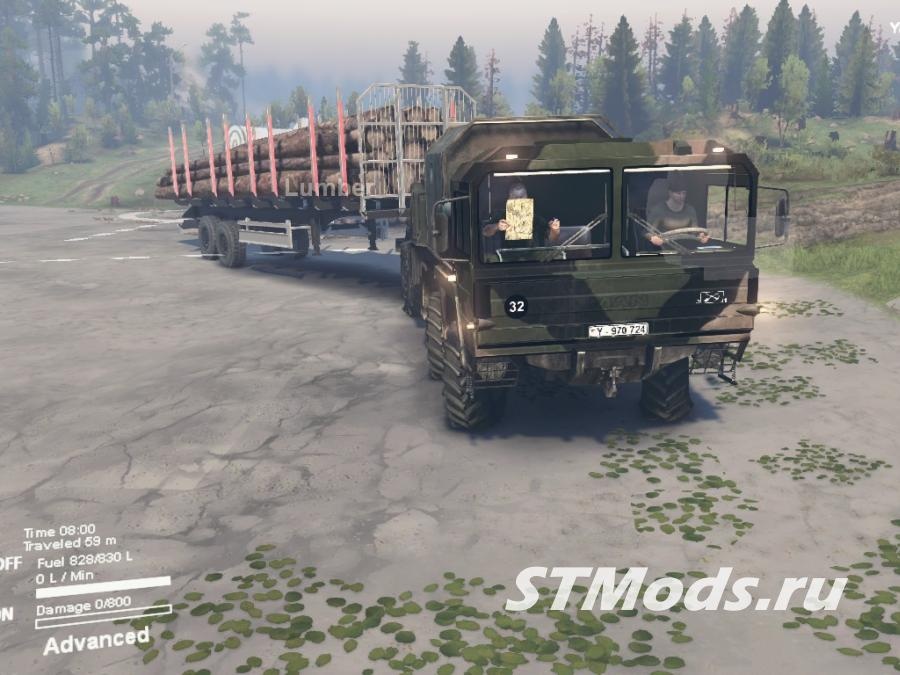 MAN KAT IIверсия 1.3 для SpinTires (v08.11.15-25.12.15)