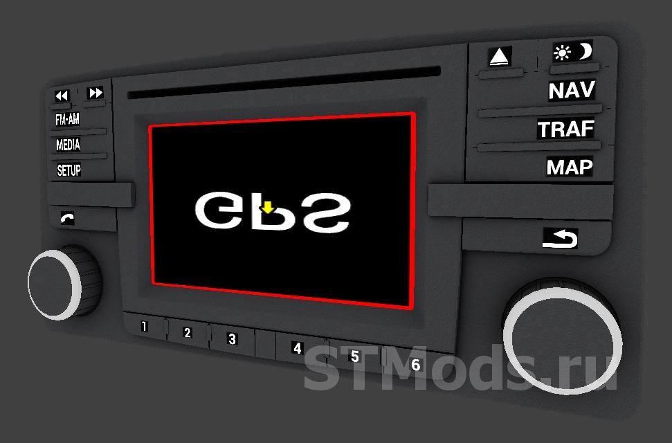 3D models for SCS MAN TGX E6версия 1.0 для Euro Truck Simulator 2 (v1.35.x)