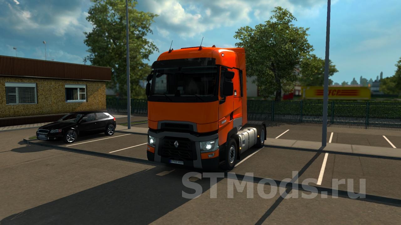 Renault T Range от SCSверсия 1.0 для Euro Truck Simulator 2 (v1.35.1.1 - 1.35.1.150s)