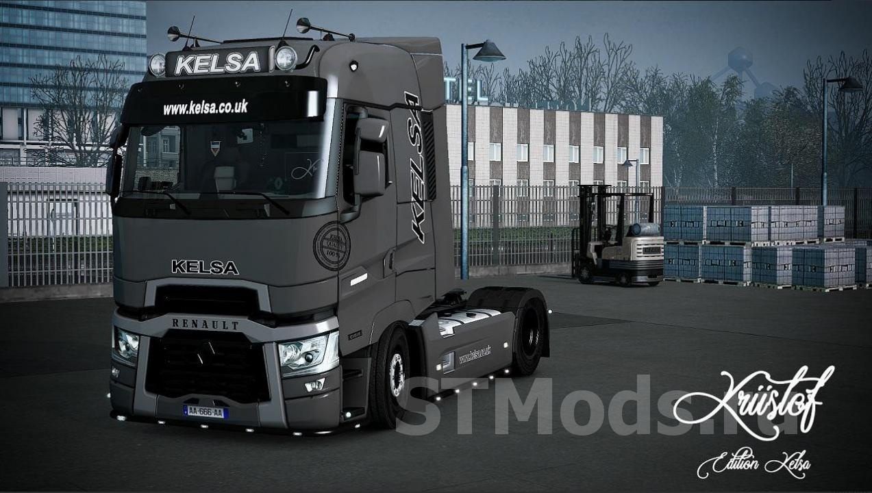 «Kelsa» для Renault Range Tверсия 1.0 для Euro Truck Simulator 2 (v1.35.x)