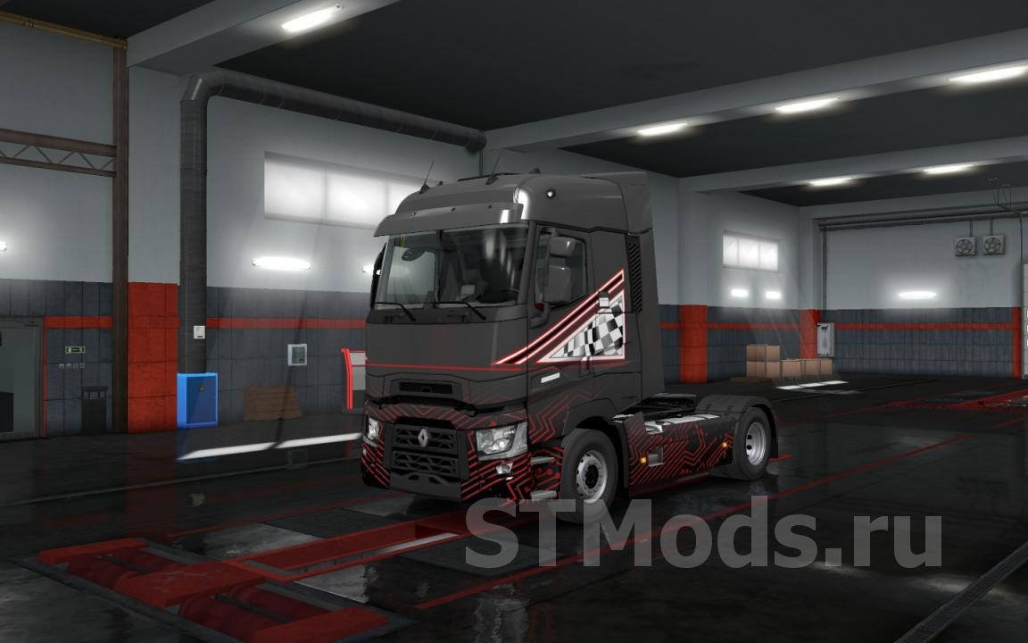 EX Skin for Renault Tверсия 1.0 для Euro Truck Simulator 2 (v1.35.x)