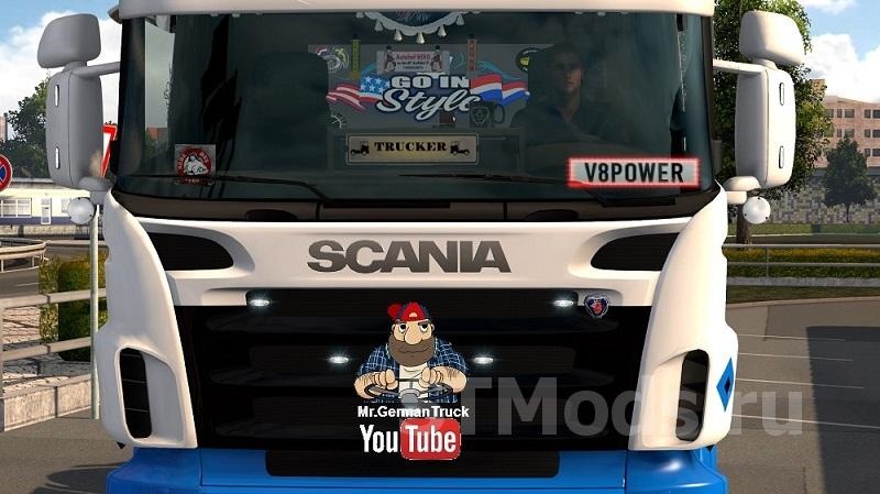 Аксессуары для всех грузовиковверсия 6.0 для Euro Truck Simulator 2 (v1.35.x)