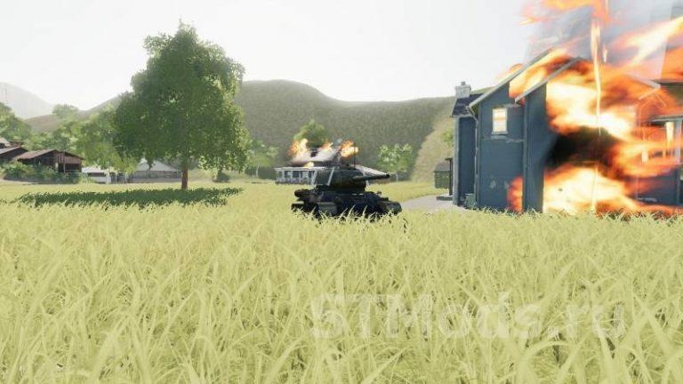 T34-85 Captured By US Army WIPверсия 1.0 для Farming Simulator 2019