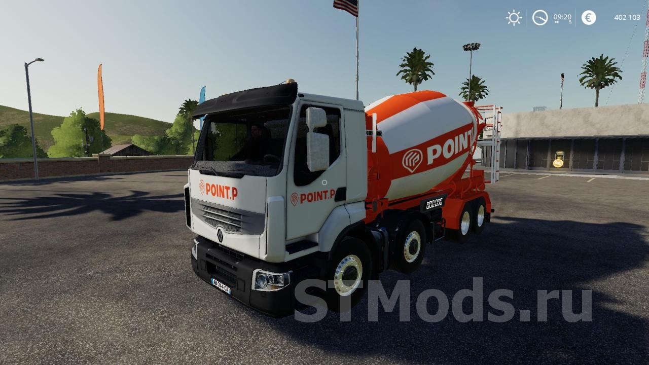 RENAULT LANDER MIXEURверсия 1.5 для Farming Simulator 2019 (v1.5.1.0)