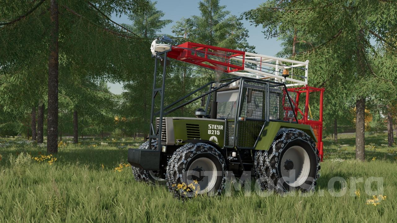 Steyr 8165 Forestry Editionверсия 1.2.0.0 для Farming Simulator 2022 (v1.9x)