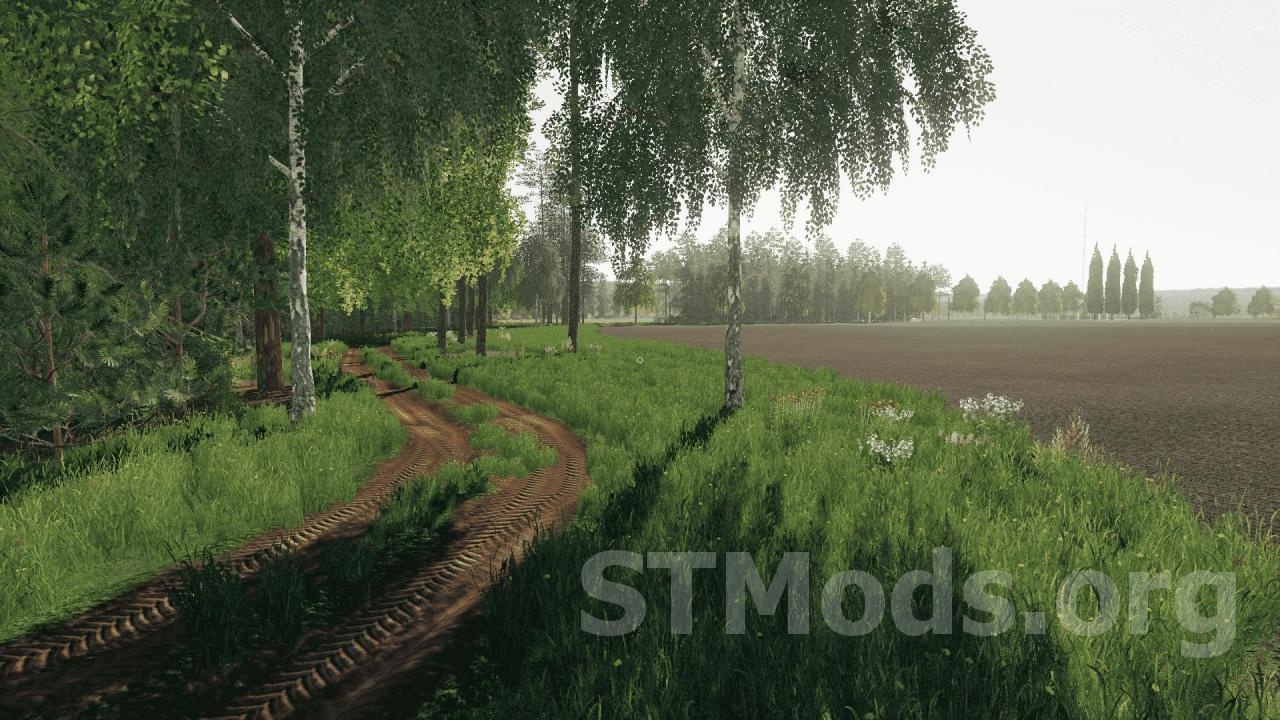 Сеть маршрутов Autodrive для карты «Красное Поле»v1.0.1 для Farming Simulator 2022 (v1.9.0.0)