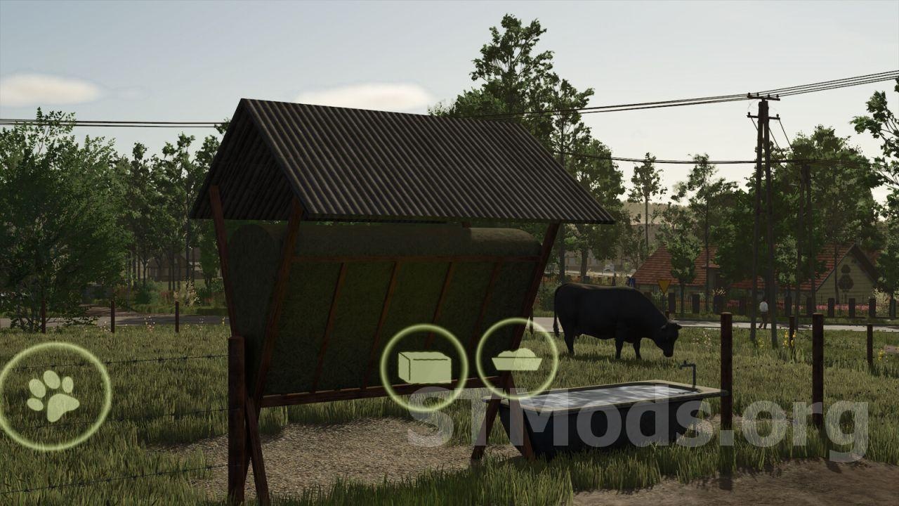Small Old Cow Pastureверсия 1.0.0.0 для Farming Simulator 2025