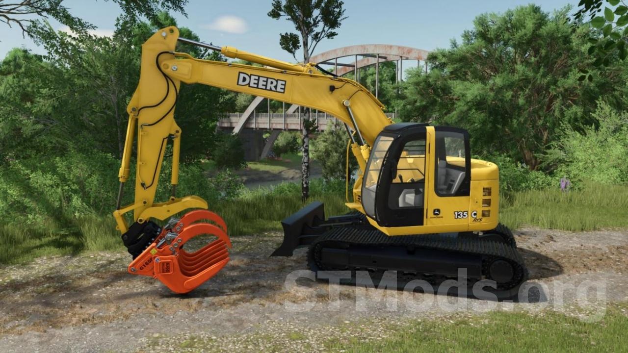 John Deere 135Cверсия 1.0.0.0 для Farming Simulator 2025