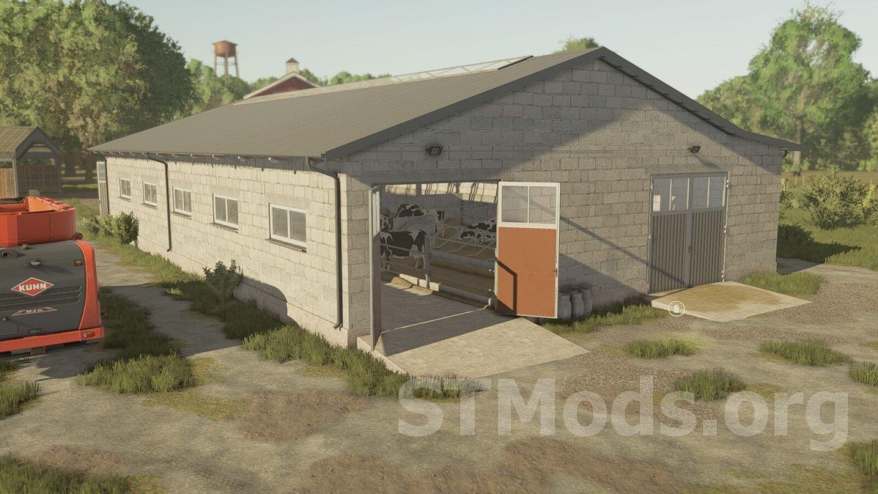 Modern Cow Barnверсия 1.0.0.0 для Farming Simulator 2025