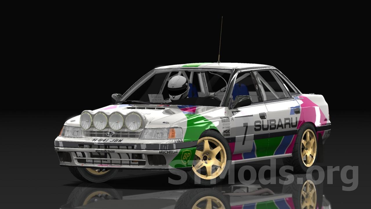 Subaru Legacy BC RS Gr.Aверсия 1.0 для Assetto Corsa
