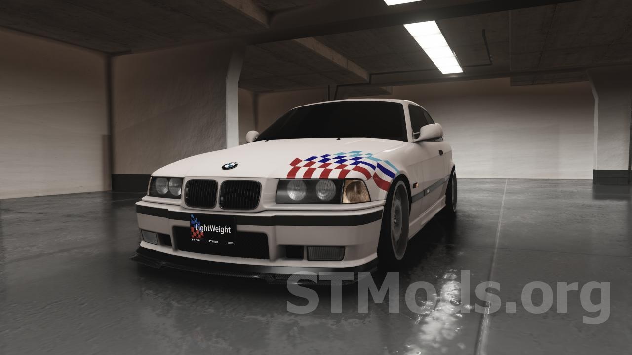 BMW M3 E36 Lightweightверсия 2.0 для Assetto Corsa (vv2.0)
