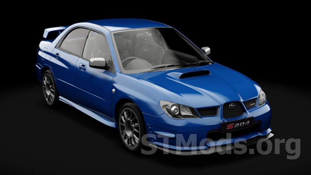Subaru Impreza S204 2006 Tunedверсия 1.0 для Assetto Corsa