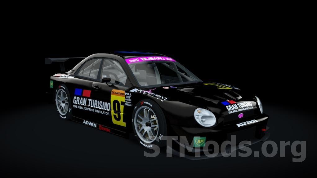 Subaru Impreza #77 CUSCO ADVAN 2003версия - для Assetto Corsa