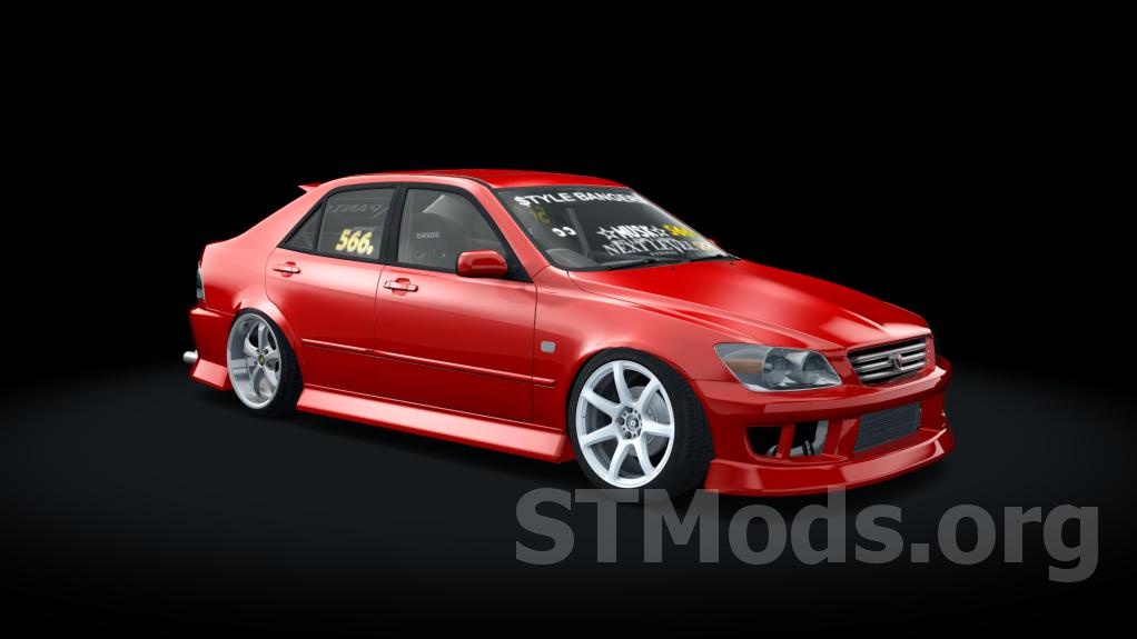 Lexus IS200 StyleBangersверсия - для Assetto Corsa