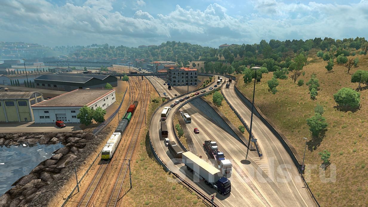 D.B Realistic AI Traffic Intensityверсия 10.5.40 для Euro Truck Simulator 2 (v1.57.x)