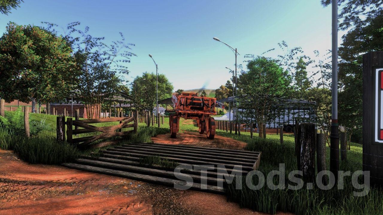 Wooden fenceверсия 1.0.0.0 для Farming Simulator 2025