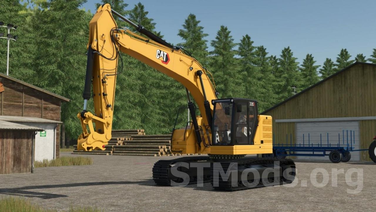 Cat 335NG EDITверсия 1.0.0.0 для Farming Simulator 2025