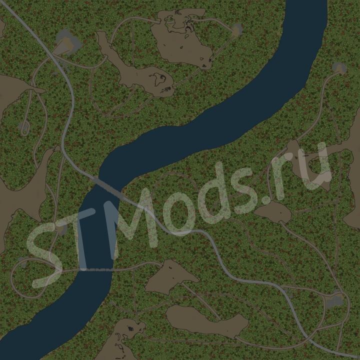 Карта «Блок пост»версия 1.0 для Spintires: MudRunner (v07.11.17)