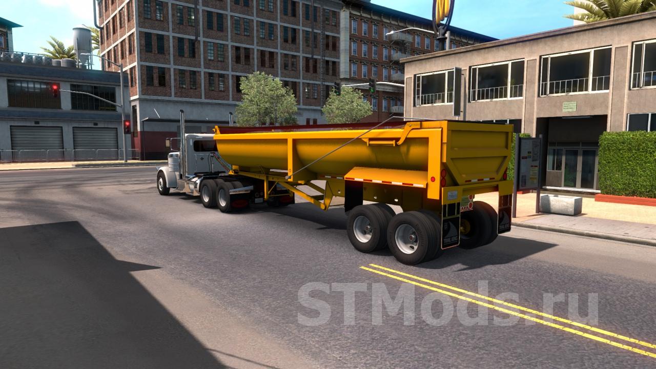 Trail King Quarter Frame End Dumpверсия 1.0.6 для American Truck Simulator (v1.35.x)