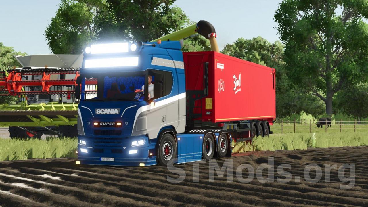 Scania Truckstylingверсия 1.0.0.0 для Farming Simulator 2025