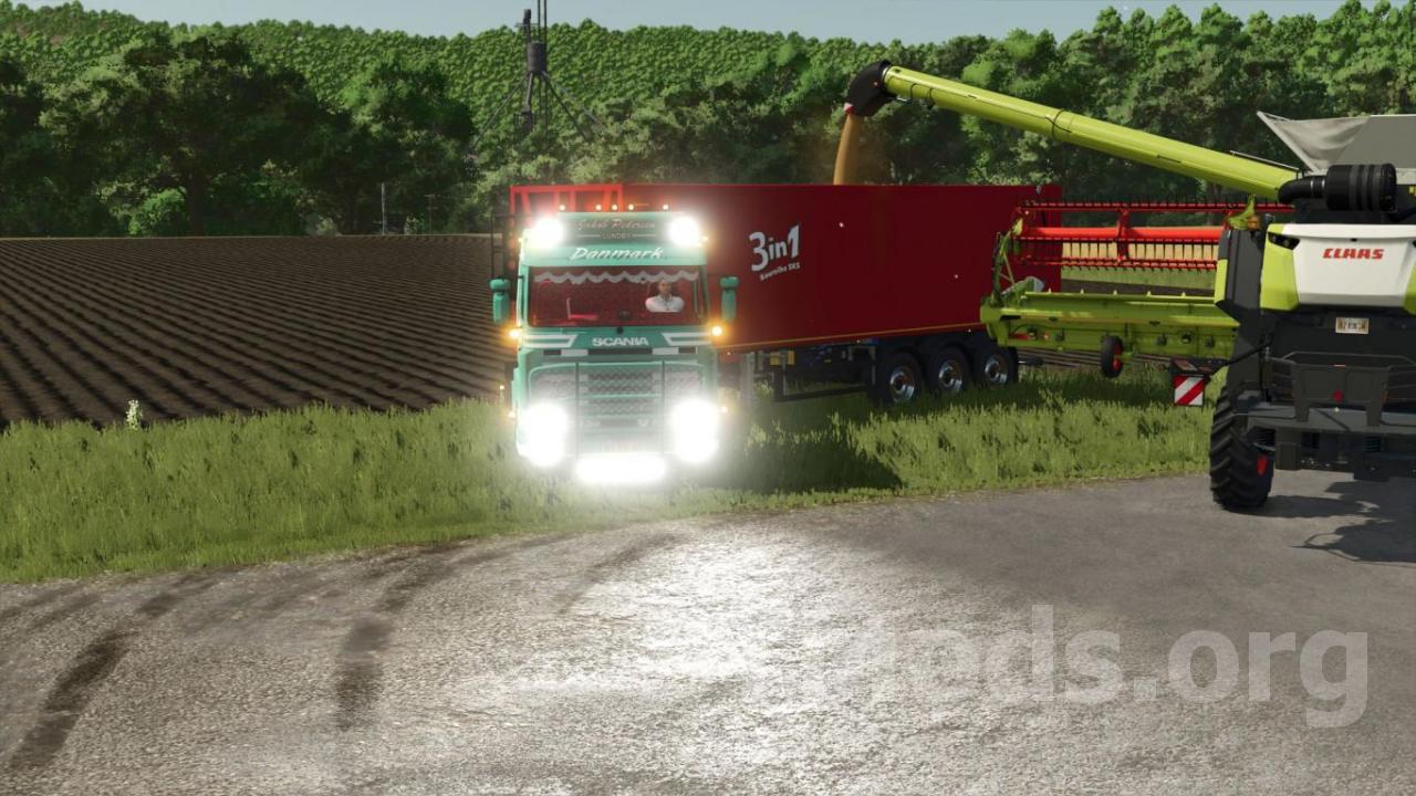 Scania 143Mверсия 1.0.0.0 для Farming Simulator 2025