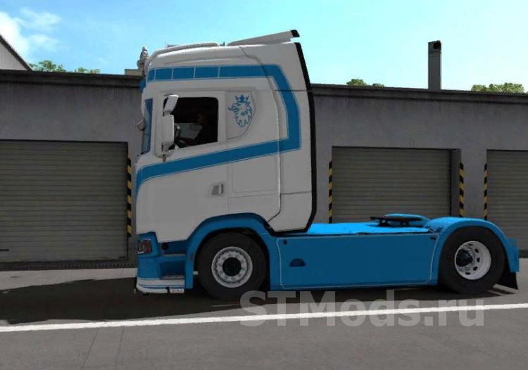 Waasdorp Skin for Scania Sверсия 1.0 для Euro Truck Simulator 2 (v1.31.x, 1.32.x)