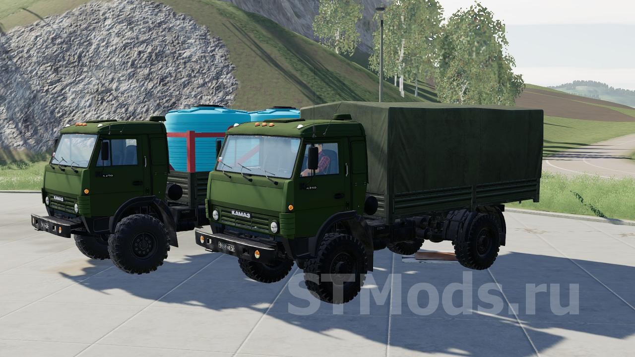 КамАЗ «Mustang» 4Х4версия 1.0.1.0 для Farming Simulator 2019 (v1.4.x)