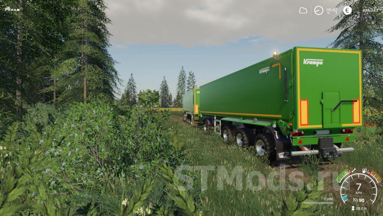 Krampe SB3060версия 1.0.0.0 для Farming Simulator 2019 (v1.4)