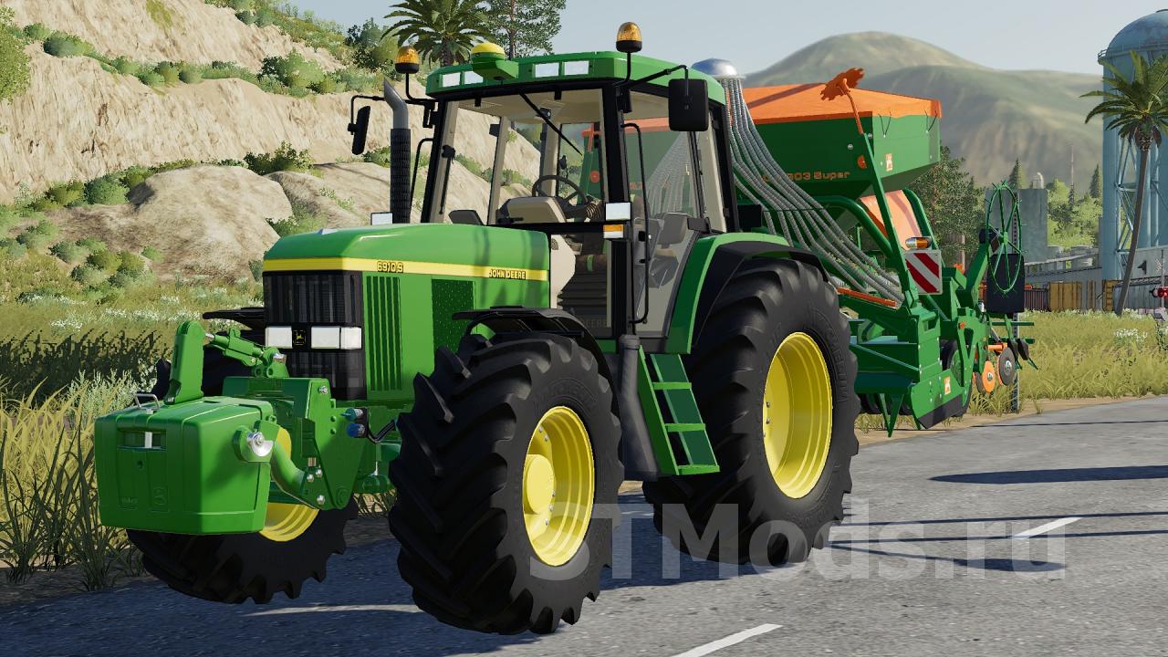 John Deere 6010 Premiumверсия 1.0.0.0 для Farming Simulator 2019 (v1.4.x)