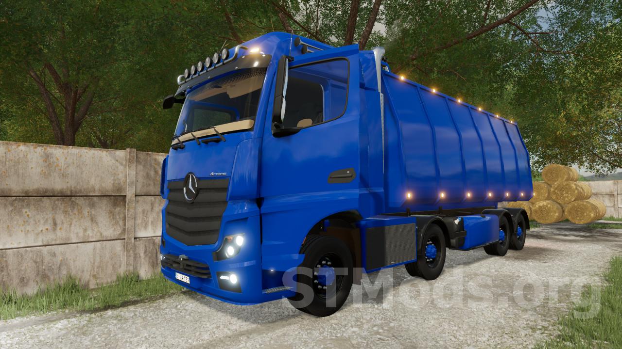 Mercedes Actros Packверсия 1.0.0.0 для Farming Simulator 2022 (v1.8x)