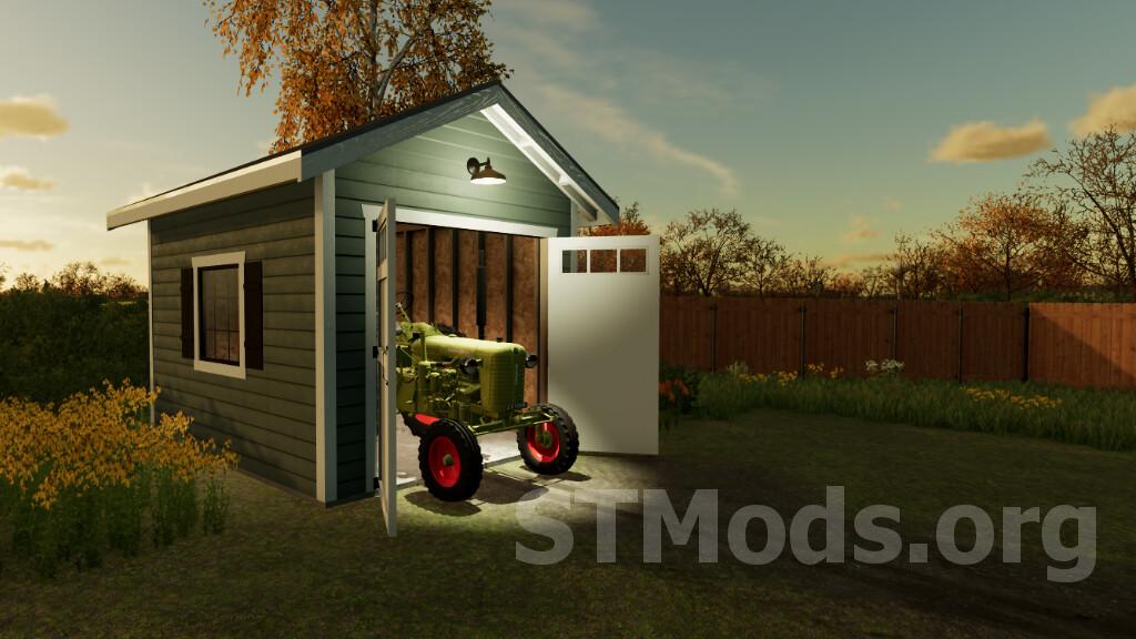 American Garden Shedверсия 1.0.0.0 для Farming Simulator 2022