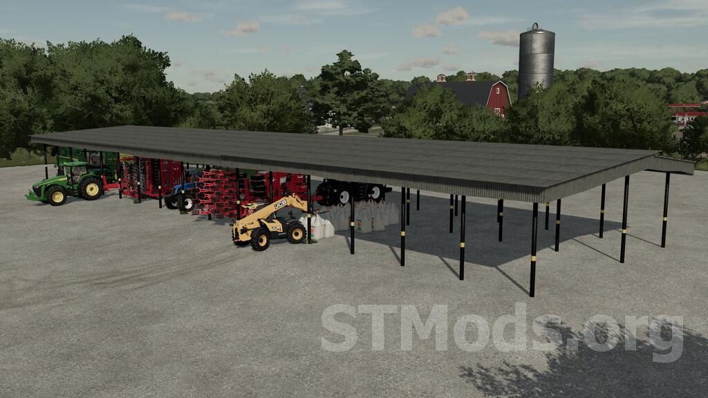Shed 65x18mверсия 1.0.0.0 для Farming Simulator 2022