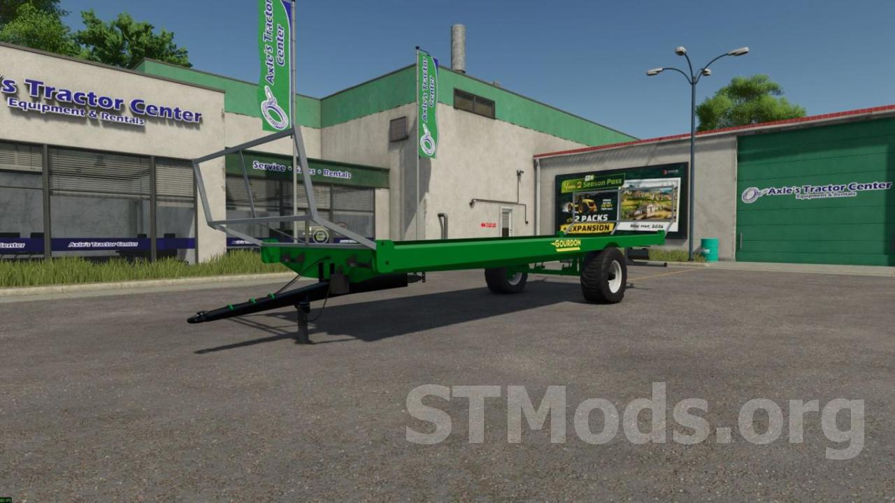 Gourdon semi-mounted trayверсия 1.0.0.0 для Farming Simulator 2025