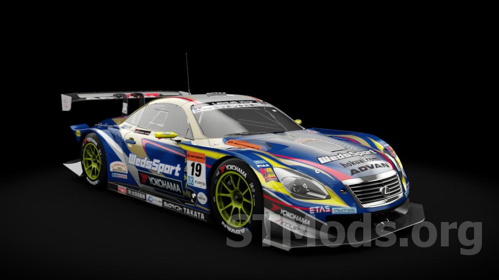 Lexus SC430 GT500 2013версия 1.5 для Assetto Corsa